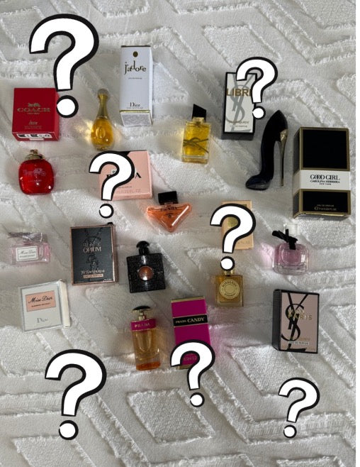 3 Piece Mystery Mini Perfume Bundle (5ml-15ml)